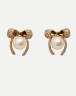 Rose Gold Tie Earing