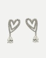 Heart Silver Earing