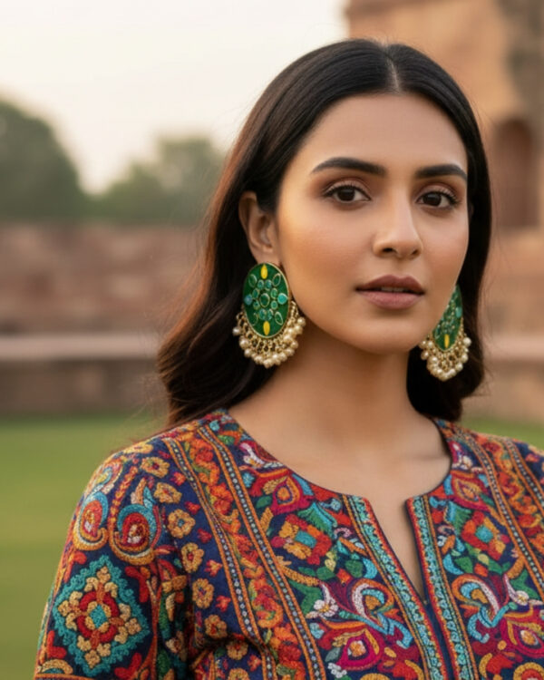 Stylish colorful earrings for casual and party looks