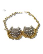 golden hoop earrings inspired by desert elegance