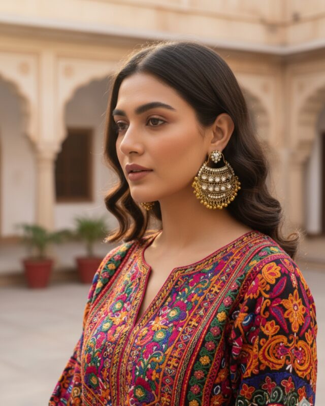 golden hoop earrings inspired by desert elegance