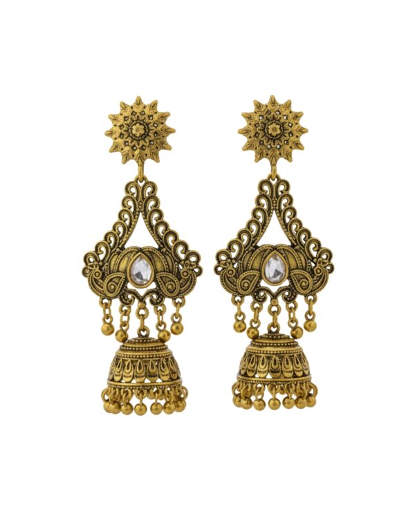 elegant heritage inspired ethnic earrings for women