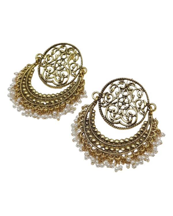 traditional royal ethnic earrings for women.