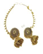 traditional festive earrings