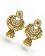 Silver golden oxidized jhumka