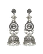 Traditional Silver Golden Jhumka