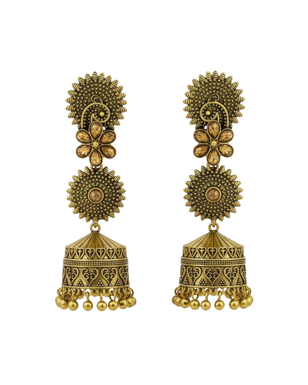 BT-J2-160 Shahi Morni jhumki