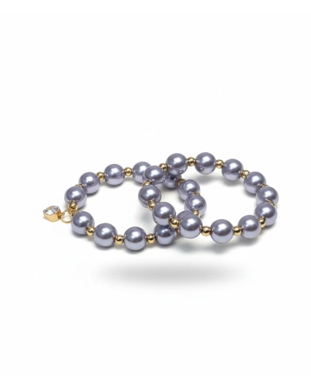 Light purple circular hoop earrings with a sleek modern design.