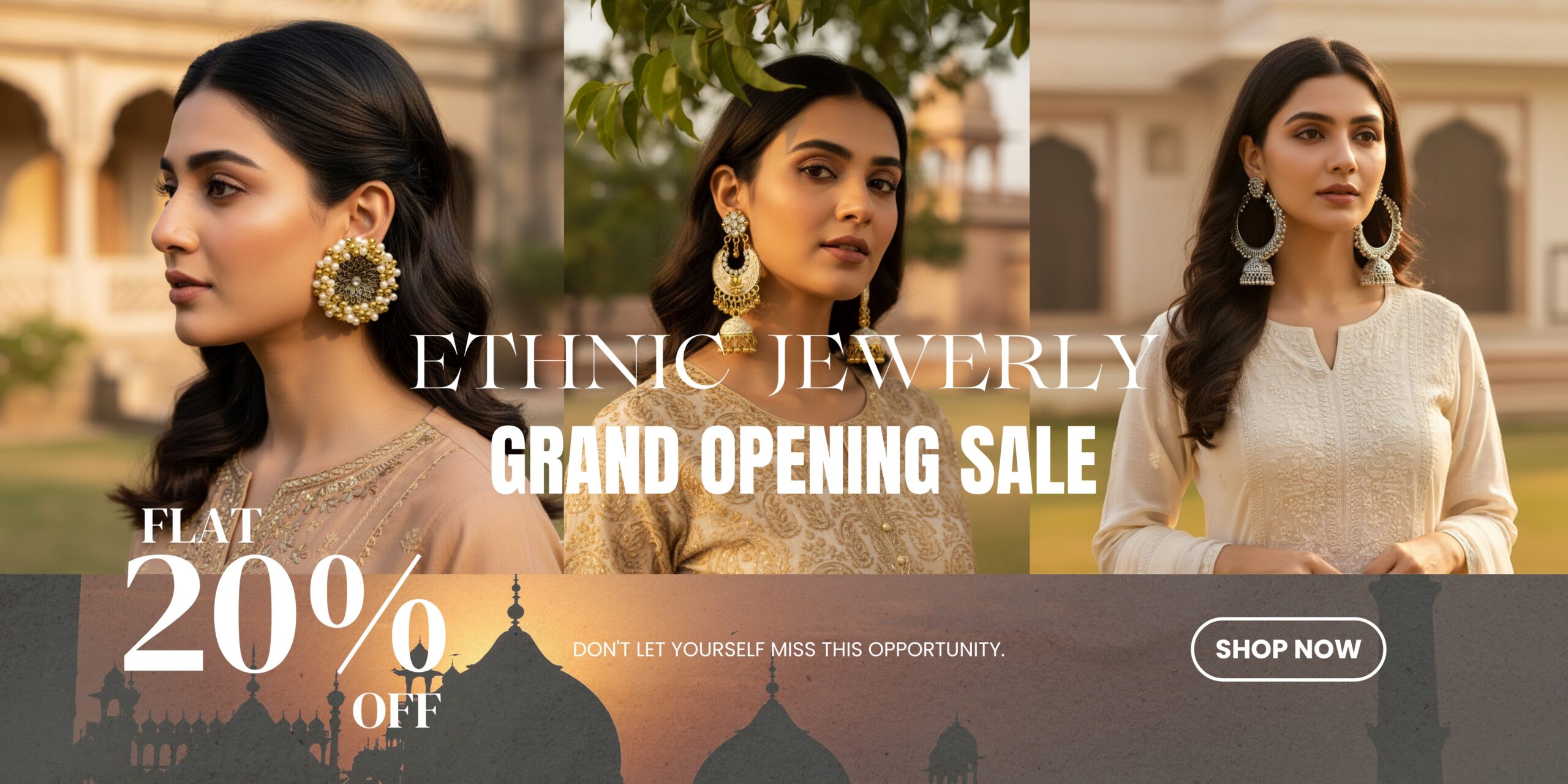 Flat 20% off Ethnic Jewelry-Valerie Pk
