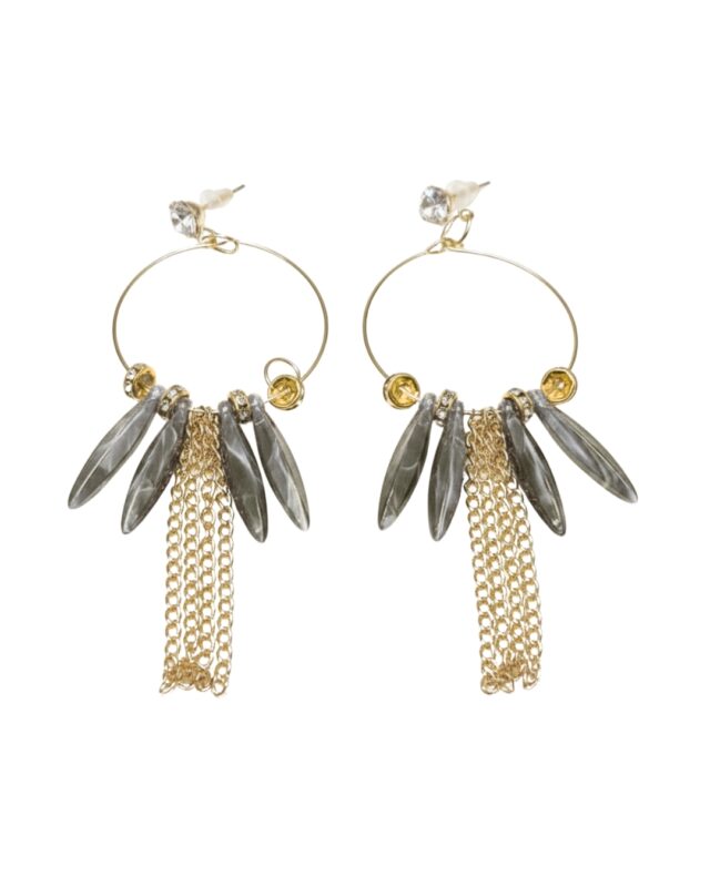 Trendy colorful western earrings