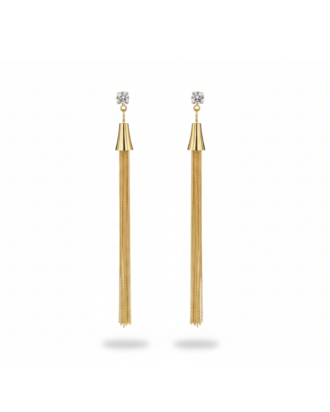 BT-J2-203c Korean style gold hanging earrings